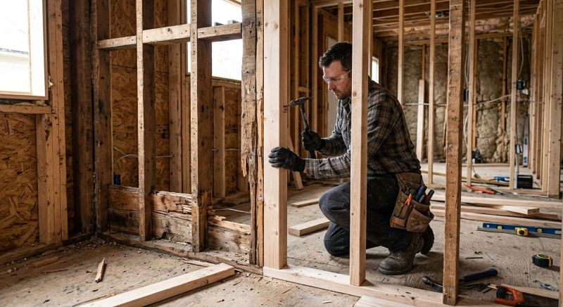 Wood Framing Repair in Wilmington, NC
