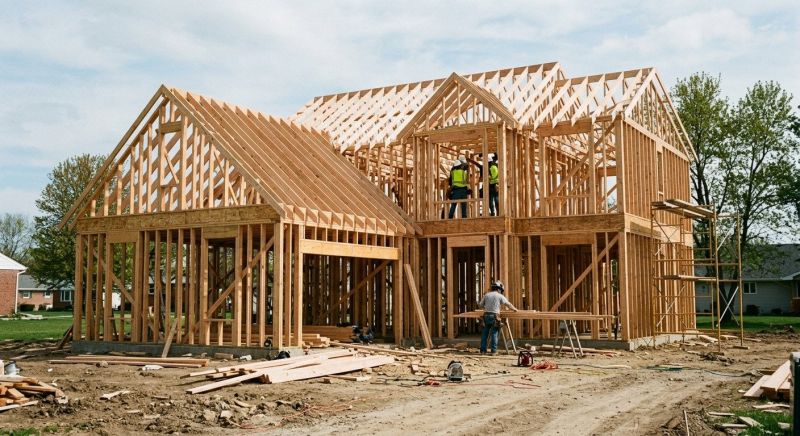 House Framing in Conroe, TX