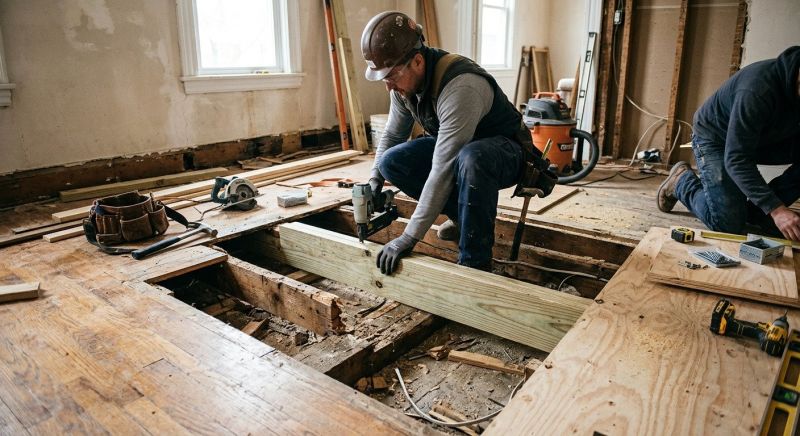 Structural Flooring Repair in Kansas City, KS