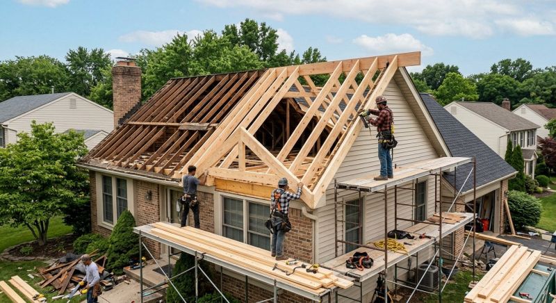 Structural Roof Framing in Kansas City, KS