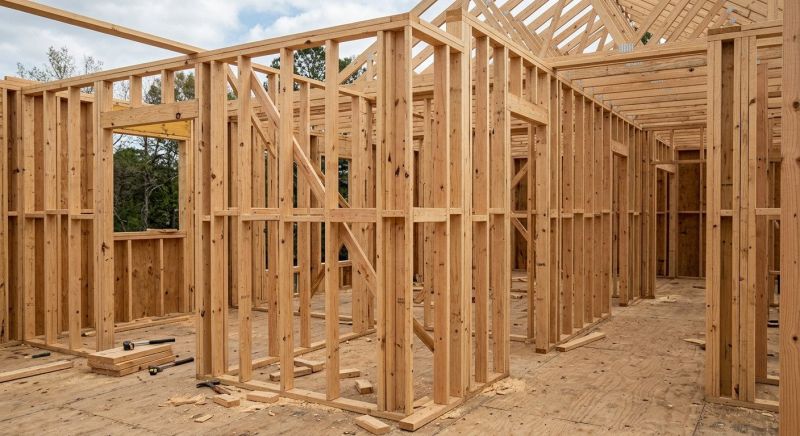 Structure Framing in Conroe, TX