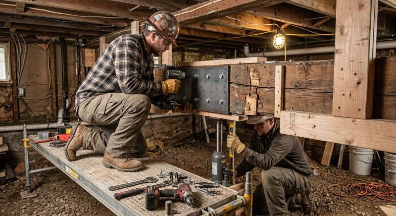 Support Beam Repair in Kansas City, KS