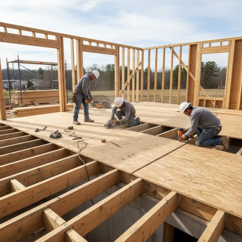 Types Of Materials Used In Subfloor Installation